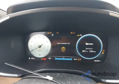 2021 Hyundai Santa Fe Calligraphy из США, поврежденный, VIN 5NMS5DAL6MH363435